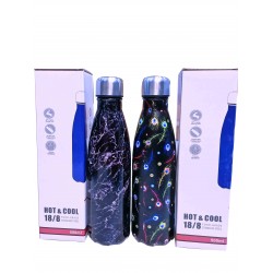 WATER BOTTLE STAINLESS STEEL 500ml
