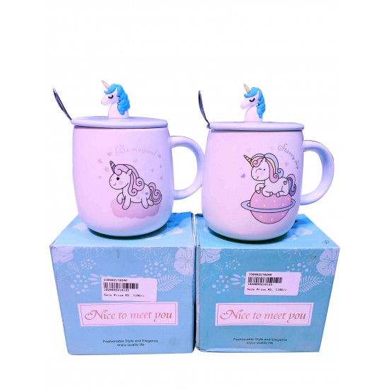 CUP CERAMIC UNICORN